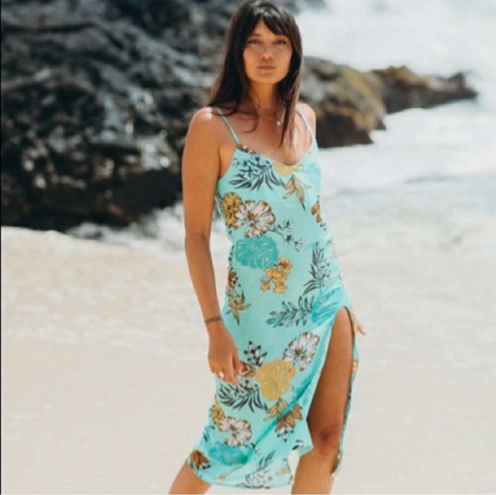 XIX PALMS Acapulco Slit midi dress